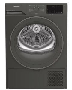 Hotpoint CHD93MGGUK 9kg heat pump tumble dryer - Dark Grey