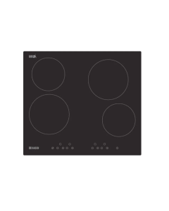 Haden HCTT60 60cm Ceramic Timer Hob in Black