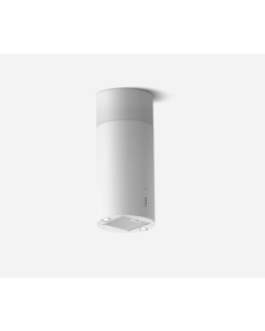 Elica TUBE-PRO-ISL-WH 45cm Wide Island Hood - White - C Rated