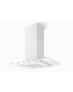 Elica TRIBE-A-ISLAND 90cm Wide Island Hood - Stainless Steel / Glass - A Rated