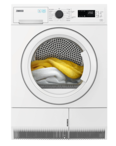 Zanussi ZDH87B4PW 8kg Heat Pump Tumble Dryer in White A++ Rated