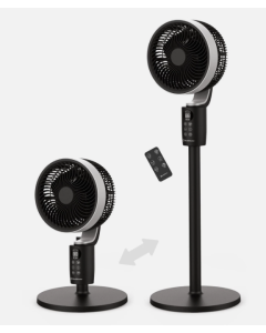 Rediffusion REDAC04BK Oscillating Pedestal Fan, Air360 Black