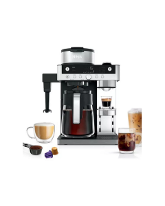 Ninja CFN802UK Capsule Pods & Filter Coffee Machine - Silver / Black