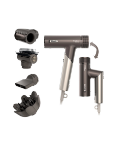Shark HD542UK peedStyle Pro FLEX 4-in-1 High-Velocity Hair Dryer System - Mocha Silver