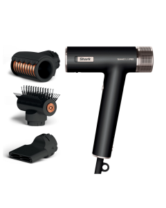 Shark HD731UK SpeedStyle Pro 3-in-1 High-Velocity Hair Dryer System - Black