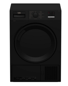 Beko DTLCE80051B 8Kg Condenser Tumble Dryer - Black - B Rated