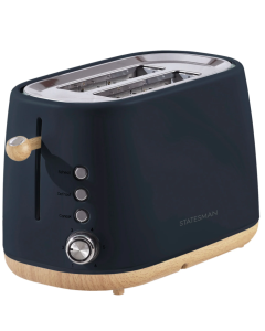 Statesman SKT05090NB 900W 2 Slice Scandi Toaster - Navy Blue