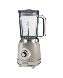 Ariete AR8303 Vintage 1000W Glass Jug Blender in Cream