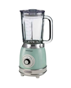 Ariete AR8304 Vintage 1000W Glass Jug Blender In Green