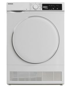 Sensis TDCF018BW 8kg Condenser Tumble Dryer - White