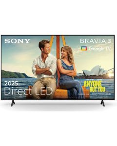 Sony K75S38B.UKA 75" 4K BRAVIA 3 LED HDR Google TV In Black E Rated