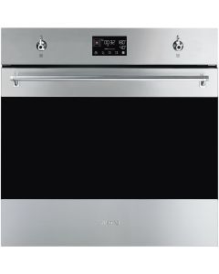 Smeg SOP6302S2PX Classic 60cm Built-In SteamOne Single Oven, Stainless Steel A+ Rated