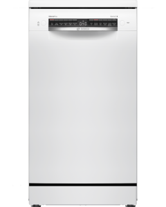 Bosch SPS4HMW14G 45cm Slimline Dishwasher 10 place settings White D Rated