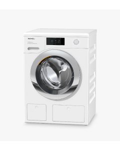 Miele WER865WPS Washing Machine with 9kg 1600 rpm - Chrome White - A Rated