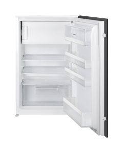 Smeg UKS4C092D 55cm Wide Integrated In Column Fridge With Ice Box, Sliding Door Hinge System D Rated