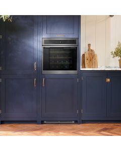 Caple WC6100GM 60cm High In-Column Single Zone Wine Cooler Gunmetal