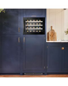 Caple WC6411BG 455mm High In-Column Single Zone Wine Cooler Black