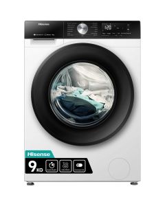 Hisense WF3S9043BW3 9kg 1400 Spin Washing Machine - White A Rated