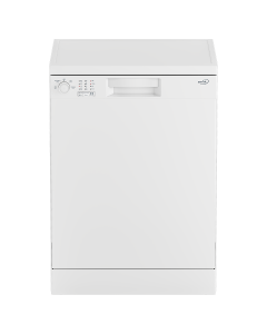 Zenith ZDW601W Dishwasher, 13 Place Settings, White, E Rated