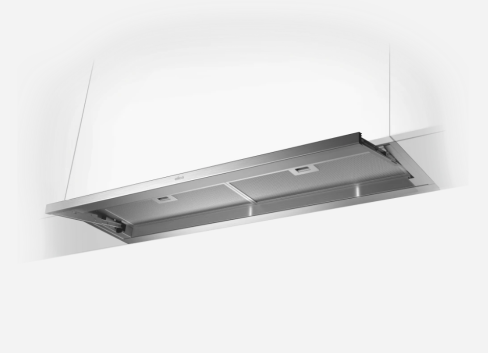Elica LEVER-120 120cm Wide Built In Telescopic Hood - Stainless Steel B Rated