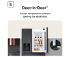 LG GSXE81PYBE InstaView American Style Fridge Freezer - Silver