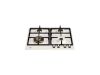 Bertazzoni P604LHERAX Heritage Series 60cm Gas hob with Wok burner Ivory Chrome