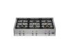 Bertazzoni RT366PROX Professional 90cm Rangetop 6 Burners, 2 Ultra power burners