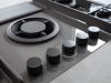 Elica NT-FLAME-EVO-GR 90cm Wide Gas Hob in Grey with Integrated Venting Extractor A Rated