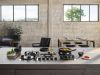 Elica NT-FLAME-EVO-GR 90cm Wide Gas Hob in Grey with Integrated Venting Extractor A Rated