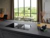 Elica NT-LIBRA-EVO-BL 83cm Wide Venting 4 Zone Hob - Black - A+ Rated with 2 Bridge Zones and an Integrated Scale