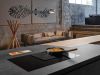 Elica NT-LIBRA-EVO-BL 83cm Wide Venting 4 Zone Hob - Black - A+ Rated with 2 Bridge Zones and an Integrated Scale