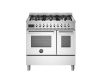 Bertazzoni PRO96L2EXT2 Professional 90cm Range Cooker Twin Oven Dual Fuel Stainless Steel