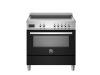 Bertazzoni PRO95I1ENET2 Professional 90cm Range Cooker Single Oven Induction Gloss Black