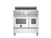 Bertazzoni MAS95I2EXC Master 90cm Range Cooker Twin Oven Induction Stainless Steel