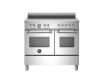 Bertazzoni MAS105I2EXC2 Master 100cm Range Cooker Twin Oven Induction Stainless Steel