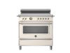 Bertazzoni HER95I1EAVT2 Heritage 90cm Range Cooker Single Oven Induction Ivory