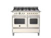 Bertazzoni HER106L2EAVT2 Heritage 100cm Range Cooker Twin Oven Dual Fuel Ivory