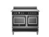 Bertazzoni HER105I2ENET2 Heritage 100cm Range Cooker Twin Oven Induction Matt Black
