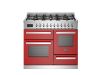 Bertazzoni PRO106L3EROT2 Professional 100cm Range Cooker XG Oven Dual Fuel Red