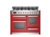 Bertazzoni PRO116L3EROT2 Professional 110cm Range Cooker XG Oven Dual Fuel Gloss Red