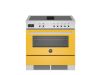 Bertazzoni PROCH94I1EGIT Professional 90cm Range Cooker Single Aspirational Induction Gloss Yellow