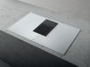 Elica NT-LIBRA-WH-RC 83cm Wide Venting 4 Zone Hob - White - A Rated with 2 Bridge Zones and an Integrated Scale, Re-circulating Version