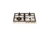 Bertazzoni P604LHERAG Heritage Series 60cm Gas hob with Wok burner Ivory Gold