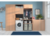 Indesit IMA964MYTIMEUK Freestanding 9kg, 1400spin Washing Machine with Push&Go- White A Rated