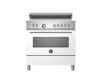 Bertazzoni MAS95I1EBIC2 Master 90cm Range Cooker Single Oven Induction Matt White