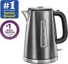 Russell Hobbs 23211 Luna Moonlight Grey Quiet Boil Kettle