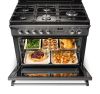 Rangemaster CLAS90FXDFFSL/C Classic Fx 90Cm Dual Fuel Range Cooker Slate  A Rated