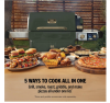Ninja PG301UKGN FlexFlame Gas BBQ & Outdoor Cooking System - Green