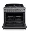 Rangemaster CLAS90FXDFFSL/C Classic Fx 90Cm Dual Fuel Range Cooker Slate  A Rated