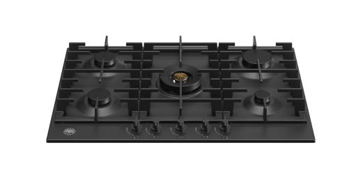 Bertazzoni P755CMODNE Modern Series 75cm Gas Hob with Wok Burner Matt black